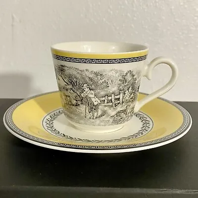 Villeroy & Boch Premium Porcelain Breakfast/Teacup & Saucer “Audun Ferme” • $22.95