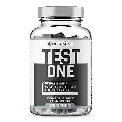 NUTRAONE  Test One Muscle Building Formula 120 Capsules Exp. 4/2026 • $29.99