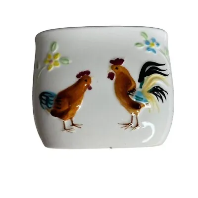 Vintage Chicken/Rooster Trinket Box No Lid • $15