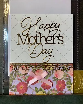 Happy Mother’s Day Card Handmade Hope Your Day Is As Special As You! Pink • $2.75