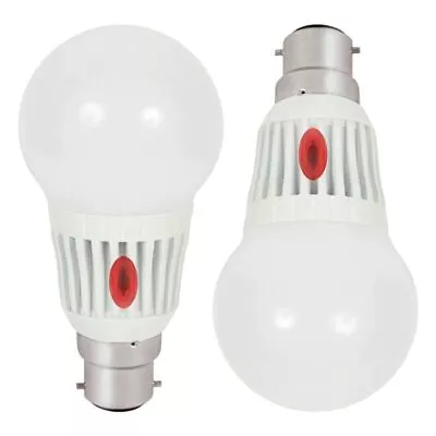 Litecraft Light Bulb B22 Bayonet Cap White With Dusk Till Dawn Sensor - 2 Pack   • £17.99