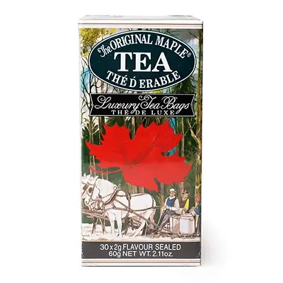 Mlesna MAPLE TEA Pure Ceylon Tea In Luxury 30 Individually Foil Wrap Sachets • $13.99