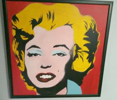 Andy Warhol Marilyn Monroe  Framed 28  X 28 Print  • $90