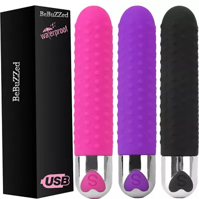 Cloe Strong USB Rechargeable Vibrator Bullet Clitoral Stimulator Wand Sex Toy • $26.95