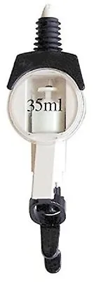 £10.34 • Buy Level Spirit Measure Bottle Optic Dispenser White Bar Cocktail 25, 35, 50 Ml 