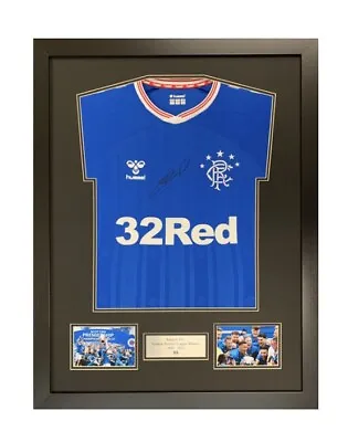 £59.99 • Buy Frame For Signed Rangers 55 Winners Shirt Double Mount With Plaque & Photo Slots