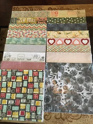 Stampin’Up! Retired 12 X 12 Pack Of Designer Series Paper NEW Choice • $6.95