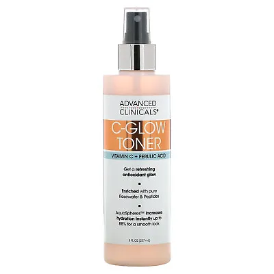 C-Glow Toner Vitamin C + Ferulic Acid 8 Fl Oz (237 Ml) • $12.95