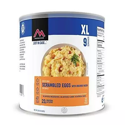 Mountain House Scrambled Eggs With Bacon | Freeze Dried Survival & Emergency   • $59.90