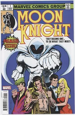 Moon Knight #1 Facsimile Edition 2022 Origin Of Moon Knight 1st App Bushman  Key • $1.99