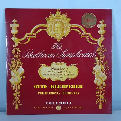 £13.51 • Buy SAX 2373 BEETHOVEN Symphony No.5 KLEMPERER 1960 LP EX/VG+