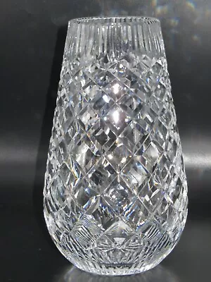 Waterford Diamond Cut  Crystal Vase ~ Beautiful Prisms~colors • $55