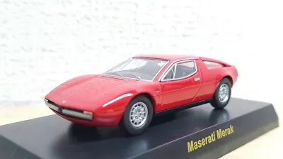 1/64 Kyosho MASERATI MERAK RED Diecast Car Model • $23.99