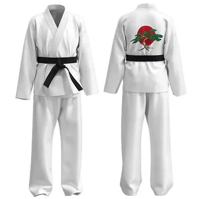 2024 NEW The Karate Kid Daniel LaRusso Cosplay Costume Karate Kid Adult Uniform • £16.99