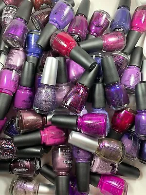 China Glaze Nail Polish Purple Lavender Lilac Light Dark Glitter & More U Choose • $7