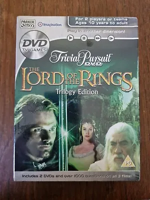 £0.50 • Buy The Lord Of The Rings Trivial Pursuit DVD Trilogy Edition. Unopened And Sealed.
