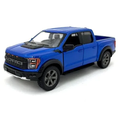 5436) Kinsmart 2022 Ford F-150  Raptor  1:46 Diecast  Truck 5 Inch Blue Color.  • $9.99