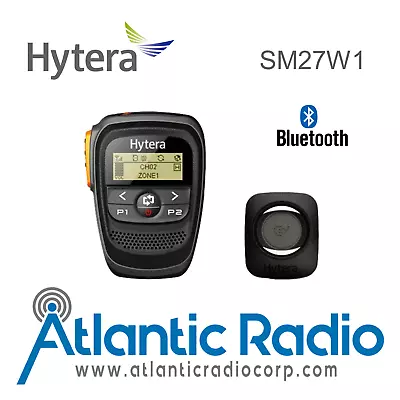 Hytera SM27W1 Speaker Microphone - Bluetooth Accessory • $434