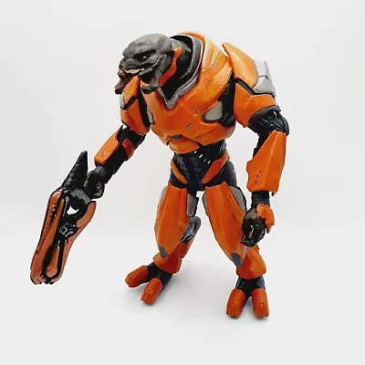 Halo Reach Orange Elite Officer Mcfarlane Toys Action Figure 6  W/ Weapon • £17.99