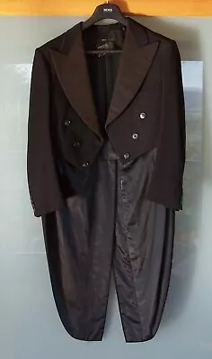 RARE VINTAGE BUCKLEY & NUNN TAILCOAT W GUN POCKET By DRESCOTT CLOTHES SAVILE ROW • $636.97