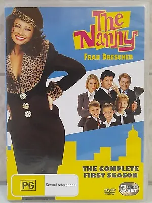£9.66 • Buy The Nanny TV Show The Complete First Season DVD Fran Descher PAL Region 4 
