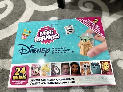 Mini Brands Disney Store Edition Advent Calendar 2023 W/ 2 Exclusive / 24 Total • $22.99