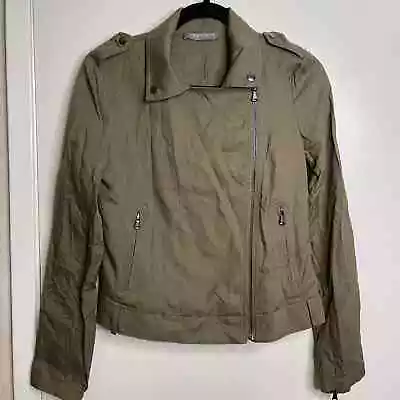 Bagatelle Moto Women's Jacket Olive Green Size XS  • $25