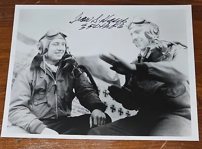 Ivan Hasek Signed 8x10 Glossy Photo P-51 Fighter Ace 6.5V 354FG 9thAF DSC WWII • $49.99