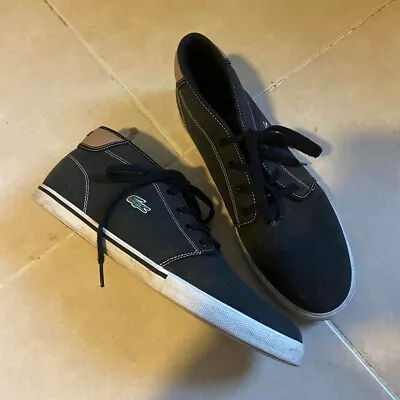 Men’s Lacoste Hightop Shoes • $45