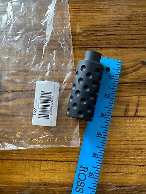 Muzzle Brake Low Concussion 1/2x28 TPI For 223 5.56 Aluminum Dimpled • $22