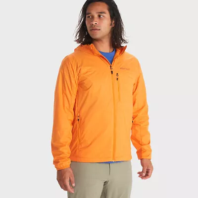 Marmot Mens Ether DriClime Jacket (Orange Pepper) • £50