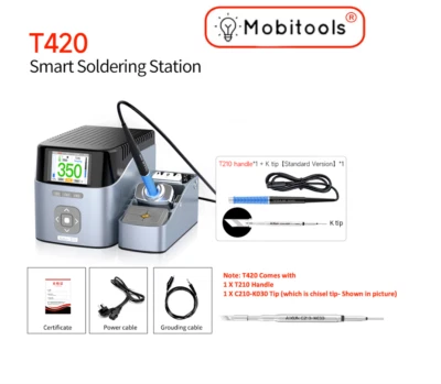£298 • Buy Aixun T420 High-Precision Intelligent Soldering Station 1xT210 Handle & 1xTip UK