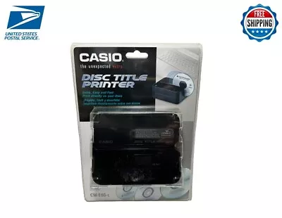 🔥🔥Casio CW-E60-L CD DVD Disc Title Thermal Printer New🔥🔥 • $108