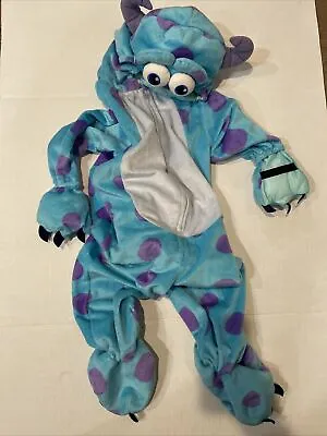 SULLY Disney Pixar Mosters Inc Halloween Costume 2 T Pre-owned • $13.84