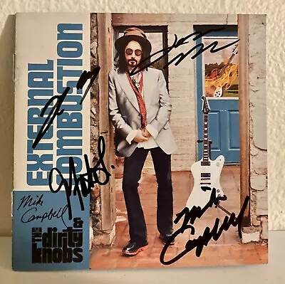 Mike Campbell & The Dirty Knobs External - Combustion CD - Signed/Autographed! • $160