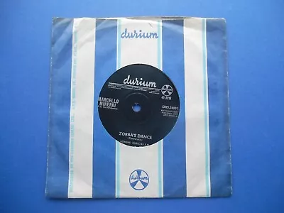 Marcello Minerbi Zorba's Dance 7  Single Durium 1965 Ex- • £1.99