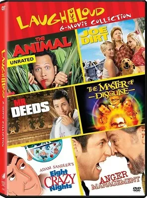 New Comedy 6 Pack: Animal / Joe Dirt / Master Of Disguise / Mr. Deeds + 2 A1 • $2.99