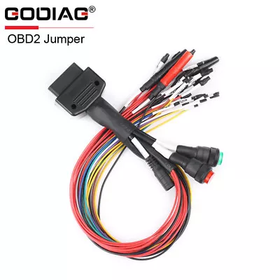 Breakout Tricore Cable GODIAG Full Protocol OBD2 Jumper Cable For MPPS/Kess V2 • $22.95