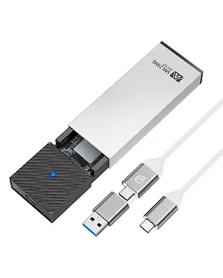 $16.14 • Buy NVME NGFF M.2 SATA SSD To USB 3.2 External Enclosure Case With UASP B / B+M Key