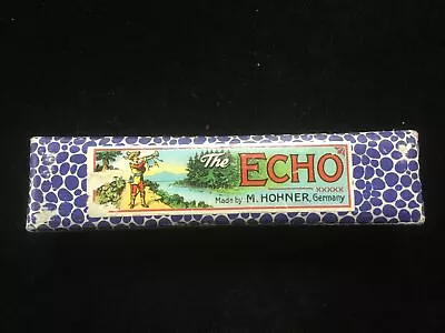 M. Hohner The Echo Vintage Harmonica In Original Box And Paper Made In Germany • $49.99