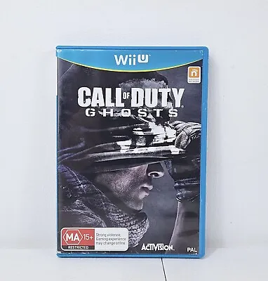 Call Of Duty: Ghosts Nintendo Wii U Game PAL • $39.95