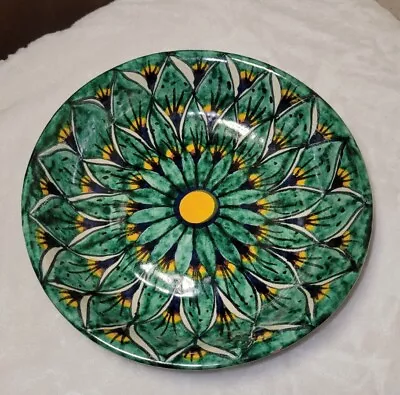 Mexican Folk Art Pottery Multicolored Medium Serving Dish  • $22.50