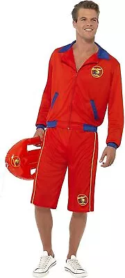 Smiffys Officially Licensed Baywatch Beach Mens Lifeguard Costume • £32.73