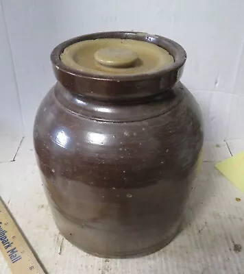 Antique Primitive Stone Ware Pickling  Canning Crock / Jar • $23.96