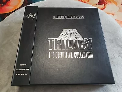 Star Wars Trilogy The Definitive Collection Laser Disc Box Set • $399.95