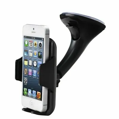 In Car Mobile Phone Holder Mount Cradle Stand Universal Rotating UK • £5.95