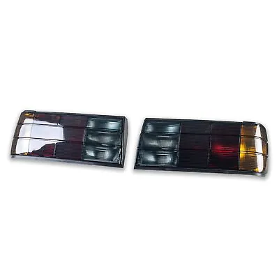 Dark Smoke Rear Lamp Tail Light Pair For BMW 3 Series E30 1988-1994 Facelift • $266.89