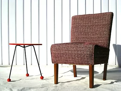 £75 • Buy RETRO LOUNGE CHAIR COCKTAIL 1950s RACE HILLE CONRAN ERA MIDCENTURY DANISH STYLE