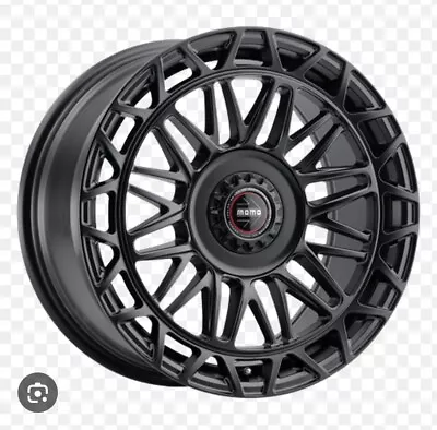 MOMO Bernina Rim Wheel 18X8.5 5X112/5X120 Offset 25 Satin Black (Quantity Of 4) • $1500