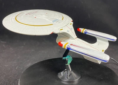 £25 • Buy Star Trek U.S.S. Enterprise NCC-1701-D With Kling'on Ship Modified Display